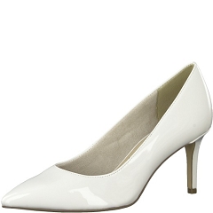 1156104 42:WHITE PATENT/CUIR
