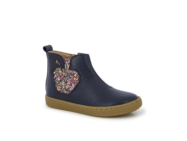 Shoopom boots play apple navy