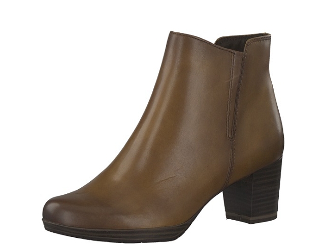Marco tozzi boots 38 taupe blk pat