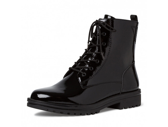 Tamaris boots 25209 25 black patent