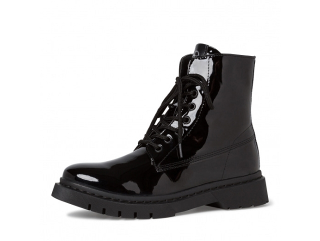 Tamaris boots 25833 25 black patent