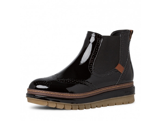 Tamaris boots 25448 25 black patent