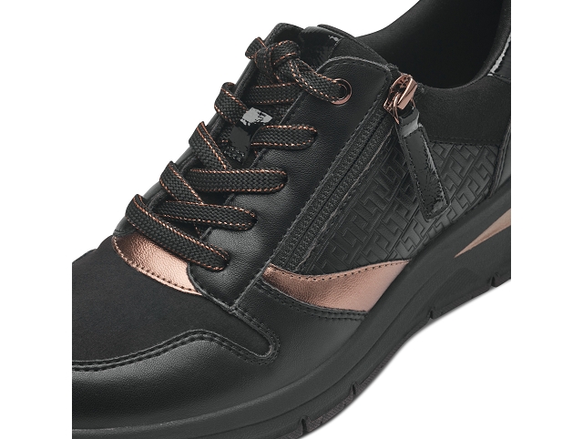 Tamaris chaussures a lacets 23702 41 black ant combB698302_3