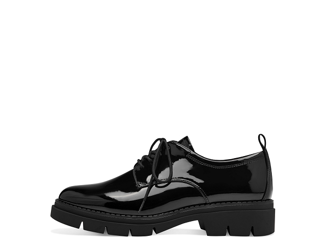 Tamaris chaussures a lacets 23302 41 black patentB705701_2