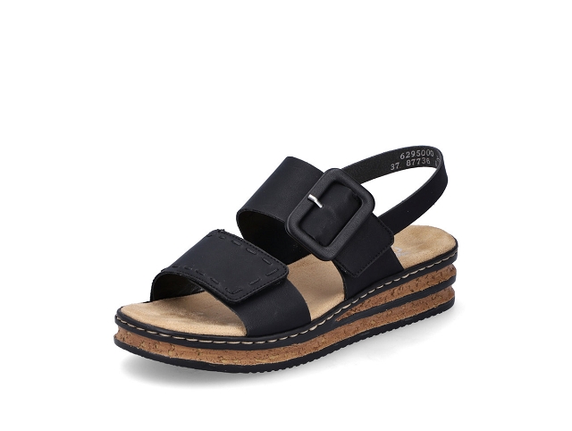Rieker sandales 629 50 noir
