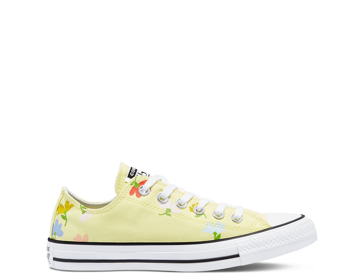 Converse fleuries basse hotsell